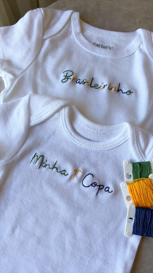 Body Infantil - Borda Clari