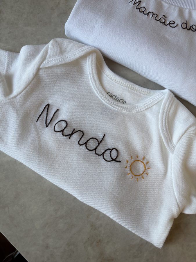Body Infantil - Borda Clari