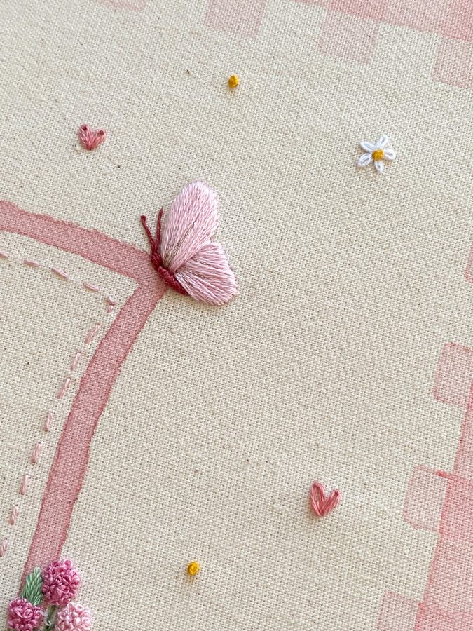 Detalhe de bordado - Borda Clari