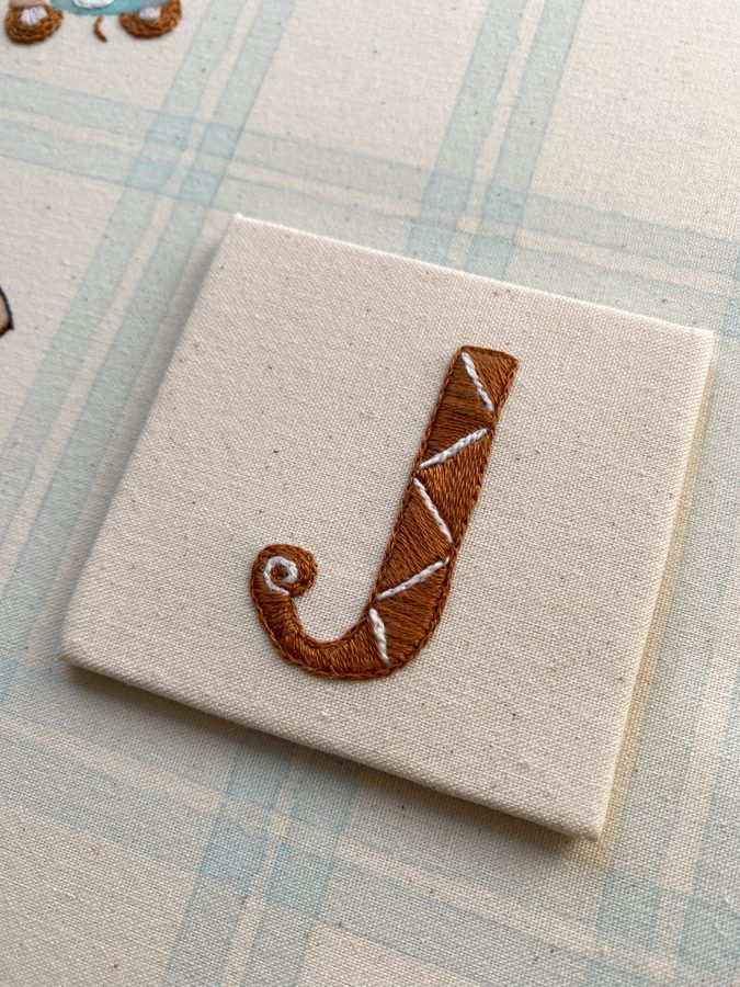 Detalhe de bordado - Borda Clari