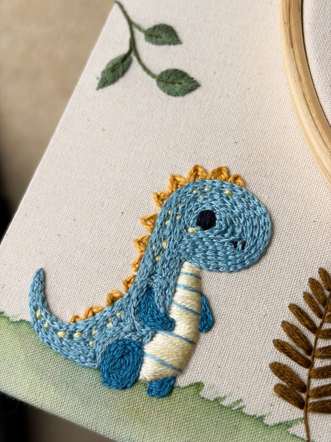 Detalhe de bordado - Borda Clari